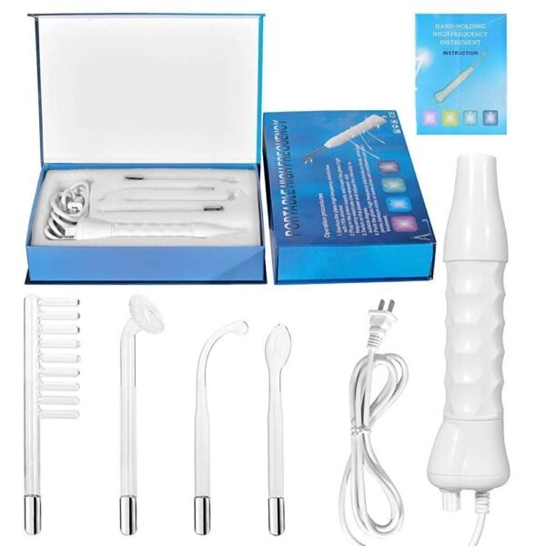 High Frequency Machine Electric Therapy Device, Portable Handheld Electrotherapy Comb, Current Bar For Hair Growth Facial Acne Repaired Massager - Image 2